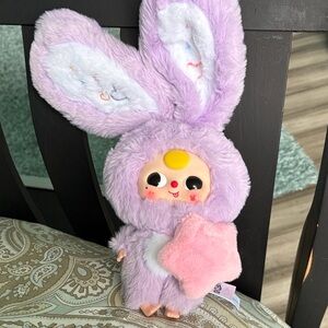 Baby Three Lily Rabbit Town V3 Plush Blind Box – Purple Bunny